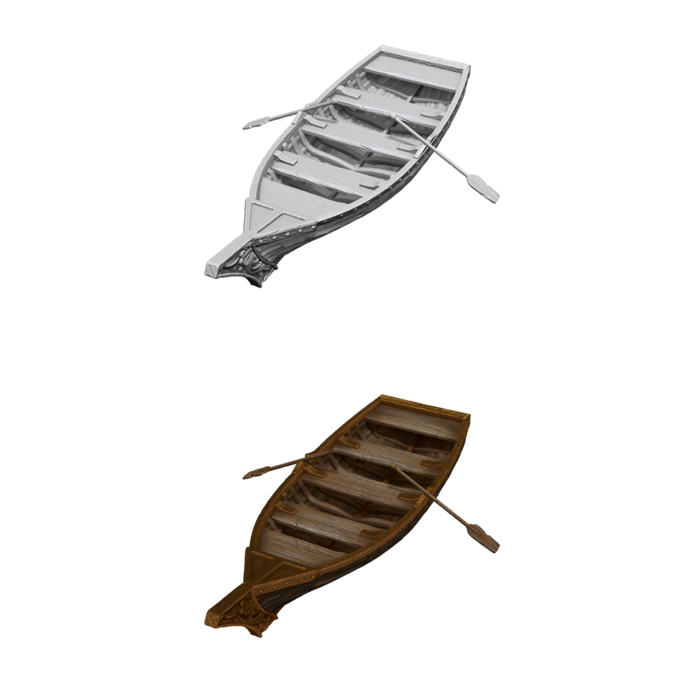 Wizkids/NECA LLC Nolzur's Marvelous Miniatures: Rowboat & Oars