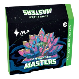 Wizards of the Coast **PRE-ORDER** Magic The Gathering TCG Commander Masters Collector Booster Box Wizards of the Coast **PRE-ORDER** Magic The Gathering TCG Commander Masters Collector Booster Box
