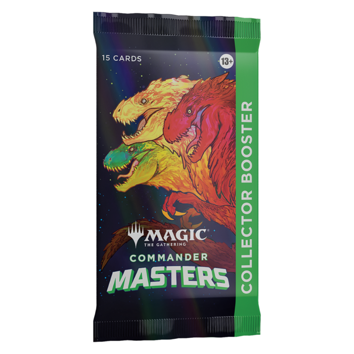 Wizards of the Coast Magic The Gathering TCG Commander Masters Collector Booster Pack
