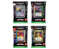 Wizards of the Coast Magic The Gathering TCG Commander Masters Commander Deck Bundle