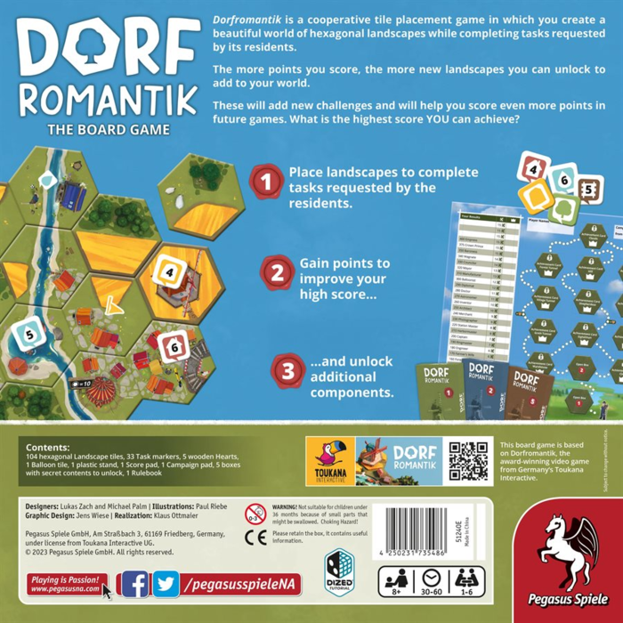 Pegasus Spiele Dorfromantik - The Board Game