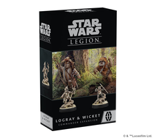 Atomic Mass Games Star Wars Legion: Logray & Wicket Commander Expansion