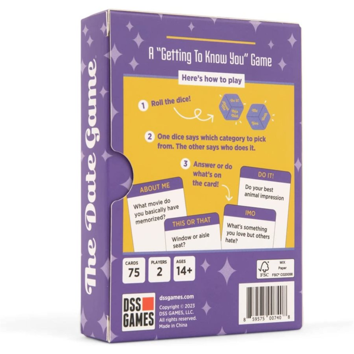 DSS Games The Date Game That's Actually Fun