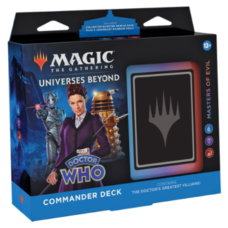 Wizards of the Coast **PRE-ORDER** Magic the Gathering TCG Universes Beyond: Doctor Who Commander Deck Wizards of the Coast **PRE-ORDER** Magic the Gathering TCG Universes Beyond: Doctor Who Commander Deck