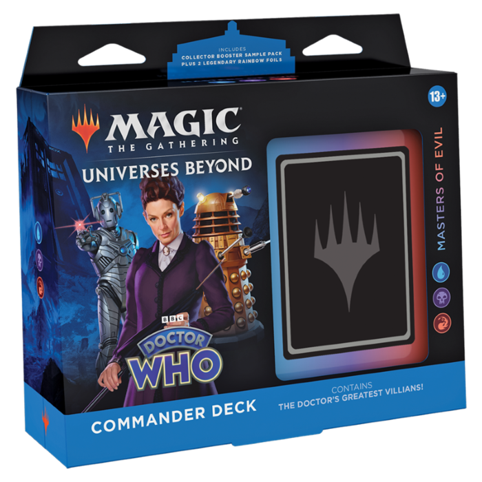 Wizards of the Coast Magic the Gathering TCG Universes Beyond: Doctor Who Commander Deck