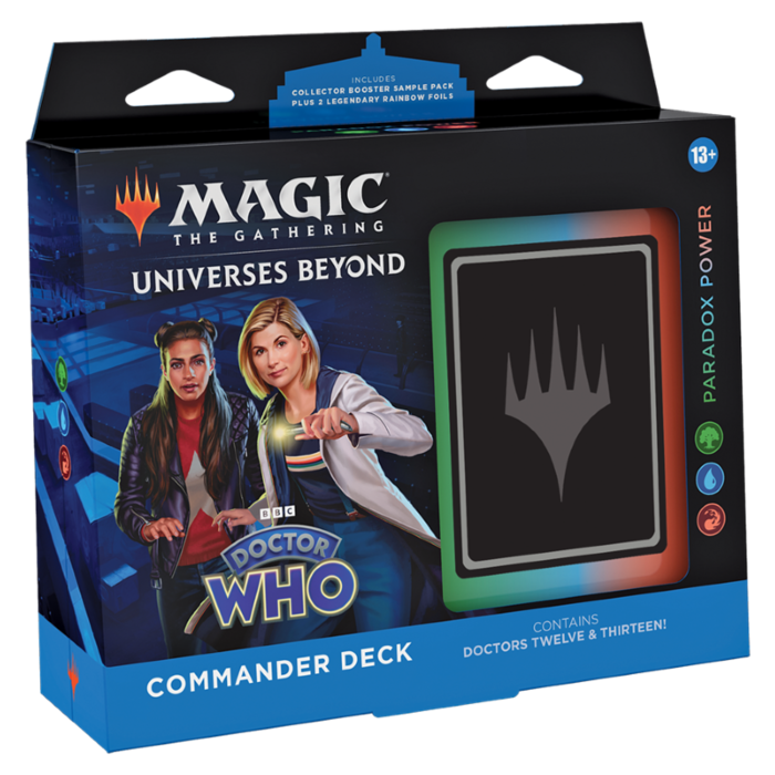 Wizards of the Coast Magic the Gathering TCG Universes Beyond: Doctor Who Commander Deck