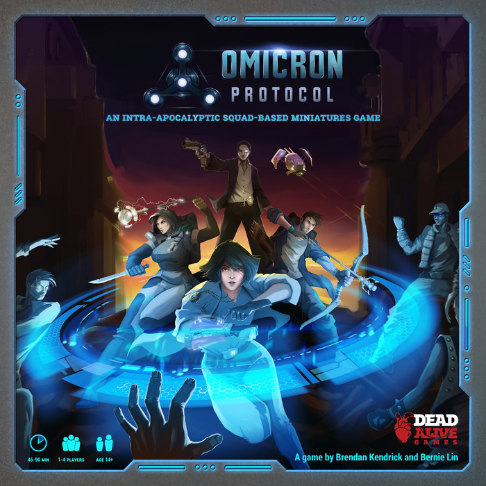 Misc Board Games Omicron Protocol