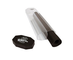 Monster Protectors Playmat Tube Dual - Clear Prism - Black Cap