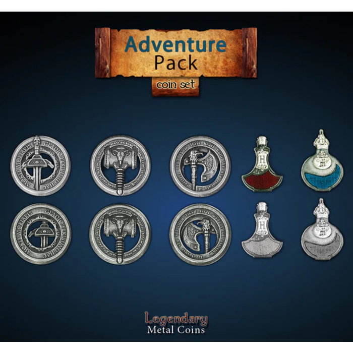 Drawlab Entertainment Legendary Metal Coins