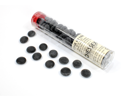 Chessex Tube of Glass Counters Frosted