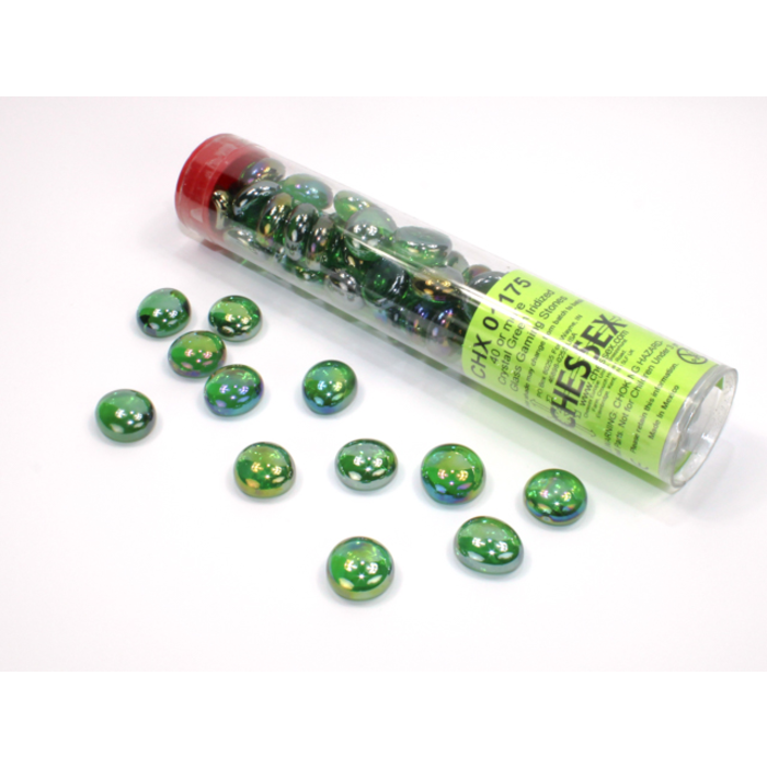 Chessex Tube of Glass Counters Specialty