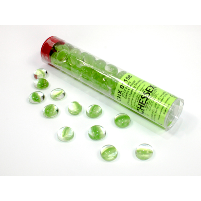 Chessex Tube of Glass Counters Specialty