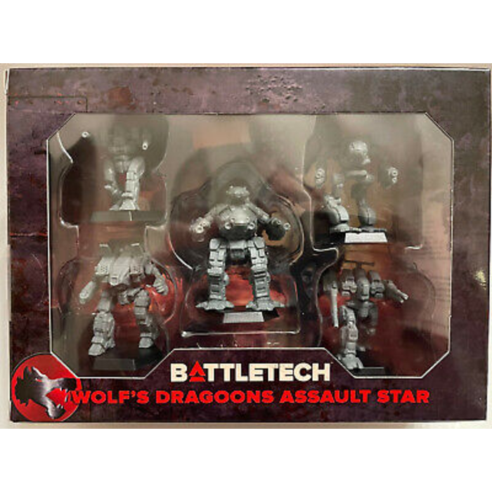 Catalyst Games Battletech: Wolf's Dragoons Assault Star