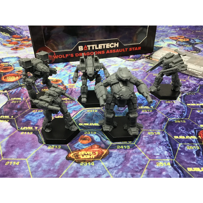 Catalyst Games Battletech: Wolf's Dragoons Assault Star
