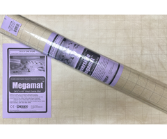 Chessex Playmat - Reversible Megamat w/ 1" Squares/Hexes - 34.5" x 48"