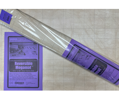 Chessex Playmat - Reversible Megamat w/ 1.5" Squares/Hexes - 34.5" x 48"