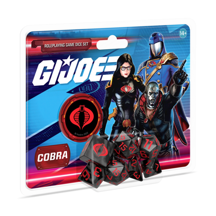 Renegade Game Studios G.I. Joe RPG - Cobra Dice Set