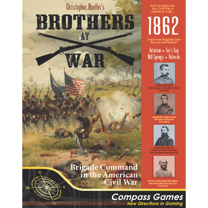 Compass Games Brothers at War: 1862