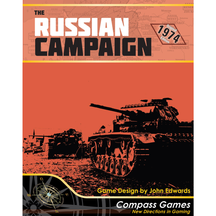 Compass Games The Russian Campaign: Original 1974 Edition