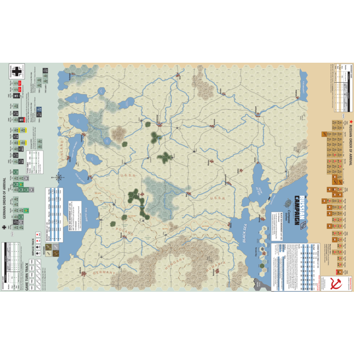 Compass Games The Russian Campaign: Original 1974 Edition