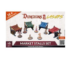 Archon Studio Dungeons & Lasers: Market Stalls Set