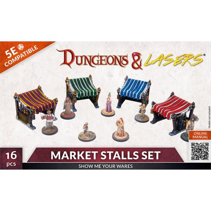Archon Studio Dungeons & Lasers: Market Stalls Set
