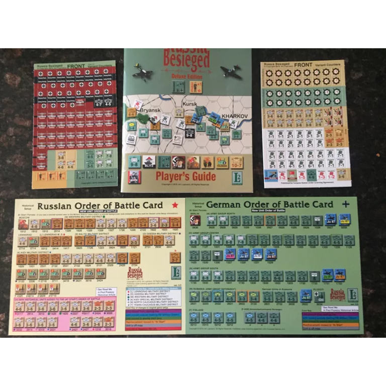 Russia Besieged Deluxe Edition Player’s Guide Boardgames.ca