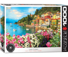 Eurographics 1000 pcs - Lake Como, Italy