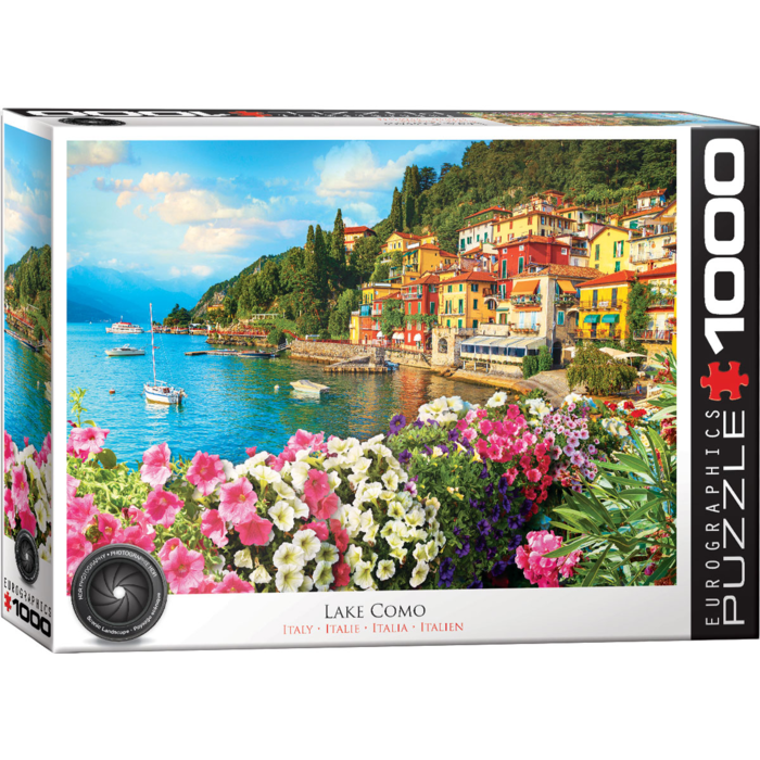 Eurographics 1000 pcs - Lake Como, Italy
