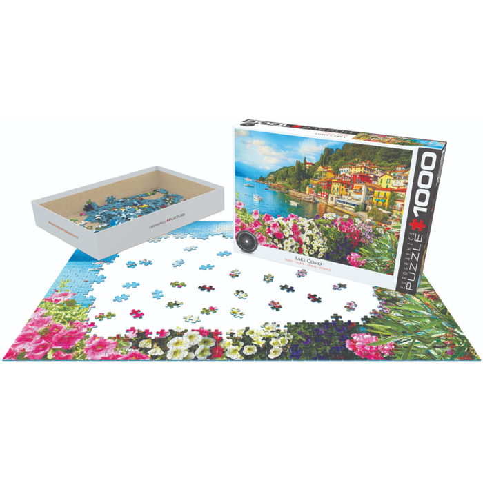 Eurographics 1000 pcs - Lake Como, Italy