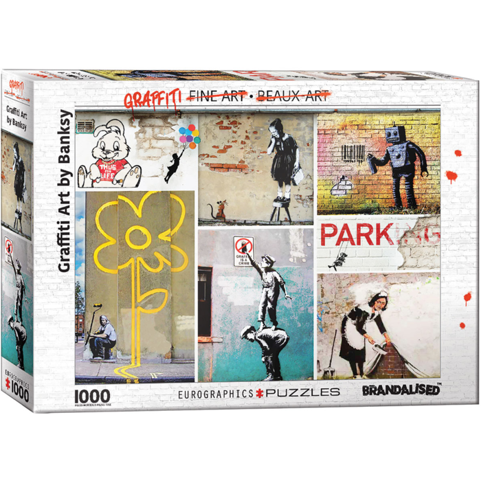 Eurographics 1000 pcs - Banksy Street Art