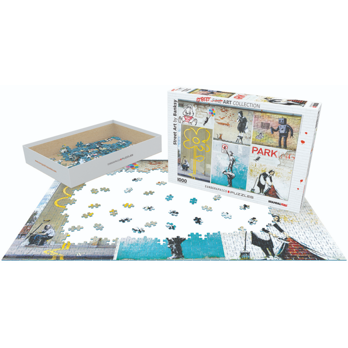 Eurographics 1000 pcs - Banksy Street Art
