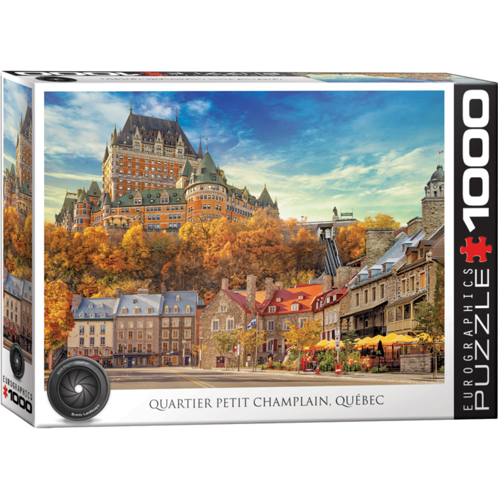 Eurographics 1000 pcs - Quartier Petit Champlain, Québec