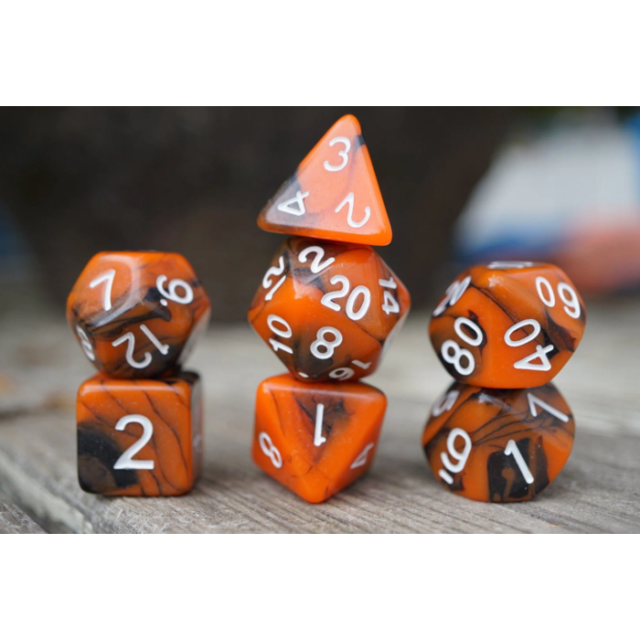 Adventure Dice 7-Piece RPG Dice Set: Ice Cream Dice