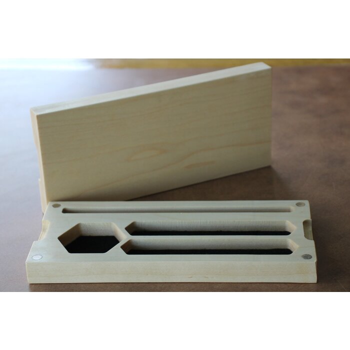 Folk Wood Wooden Dice Vault - Hero