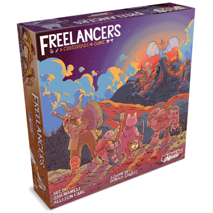 Plaid Hat Games Freelancers: A Crossroads Game