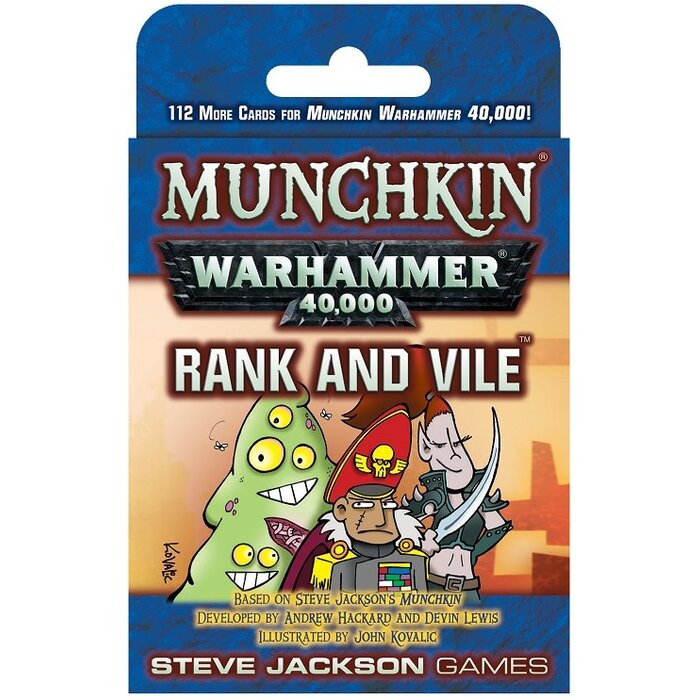 Steve Jackson Games Munchkin Warhammer 40K: Rank and Vile Expansion