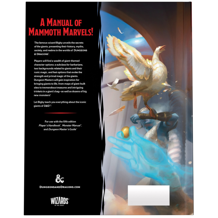 Wizards of the Coast Dungeons & Dragons 5E: Bigby Presents - Glory of the Giants