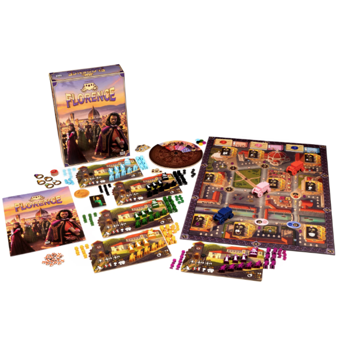Misc Board Games Florence by Braincrack Games