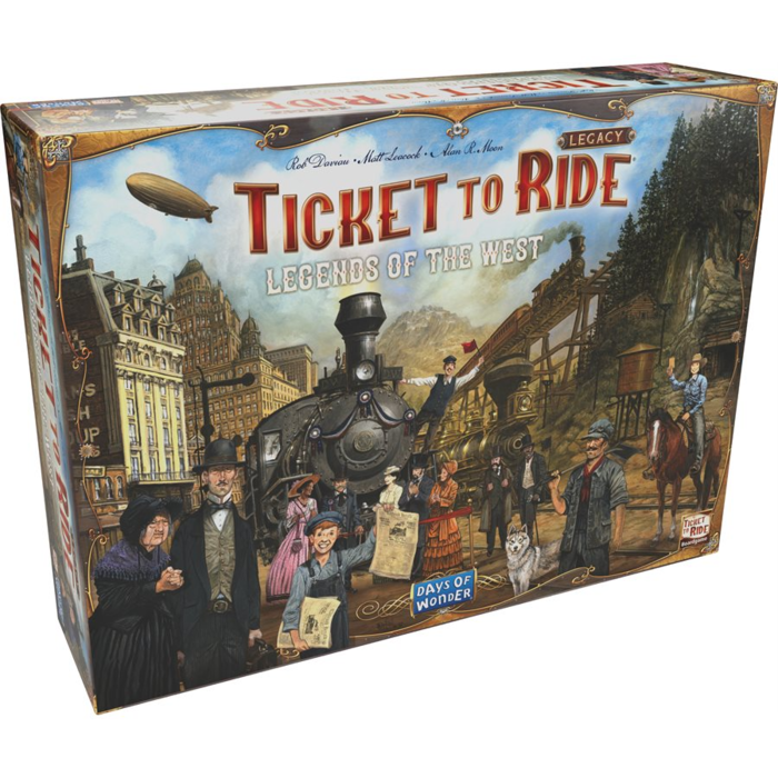 Days of Wonder Ticket To Ride Legacy: Legends of the West