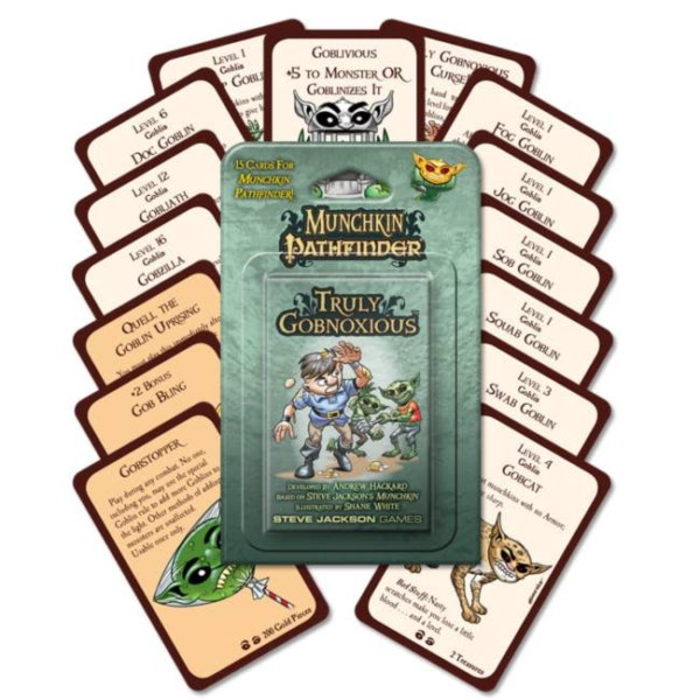 Steve Jackson Games Munchkin Pathfinder: Truly Gobnoxious Expansion 1