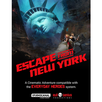 Evil Genius Games Everyday Heroes RPG Escape From New York Cinematic Adventure (5E Compatible) Evil Genius Games Everyday Heroes RPG Escape From New York Cinematic Adventure (5E Compatible)