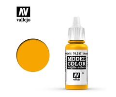 Vallejo Vallejo Model Color Acrylic Paint Transparent Yellow 17mL