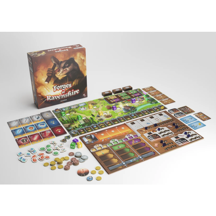Misc Board Games Forges of Ravenshire by B.A. Games