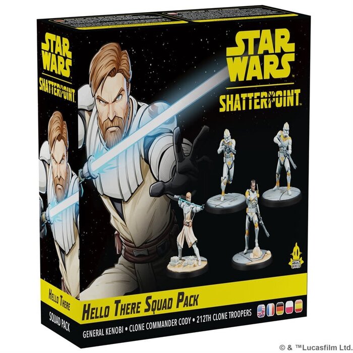 Atomic Mass Games Star Wars - Shatterpoint: Hello There: General Kenobi Squad Pack