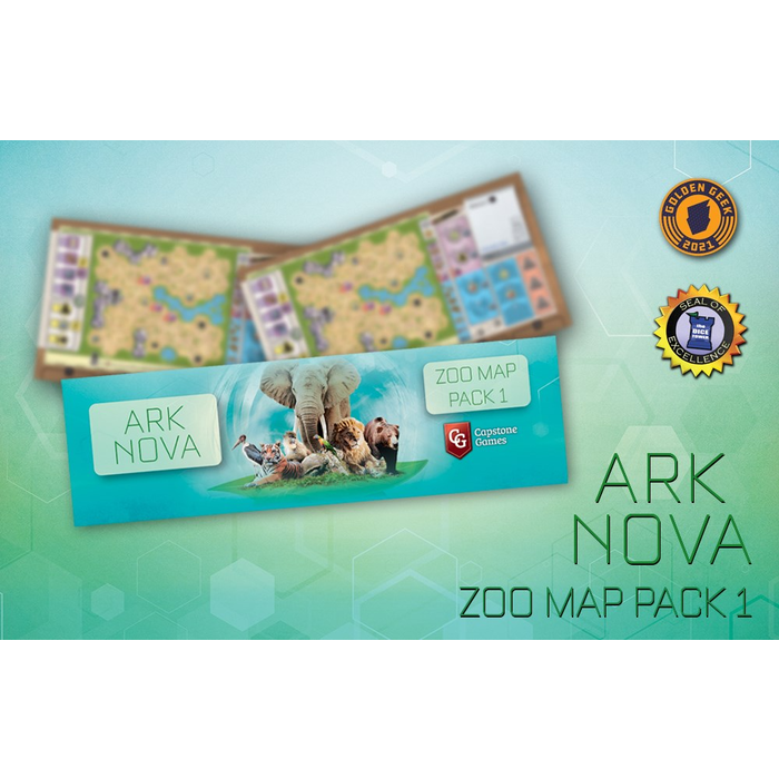 Capstone Games Ark Nova: Zoo Map Pack 1