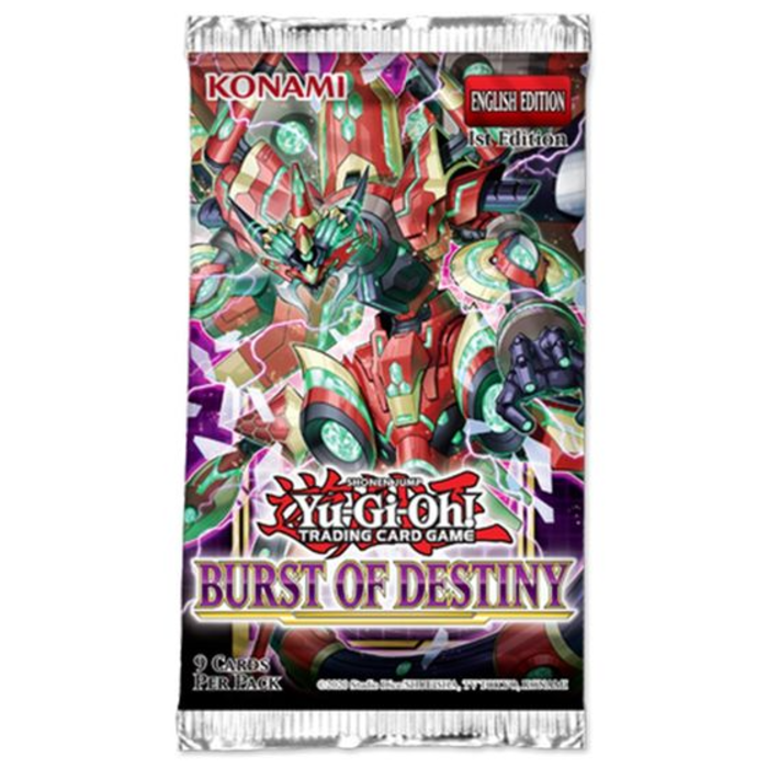 Konami Yu-Gi-Oh: Burst of Destiny Booster Pack