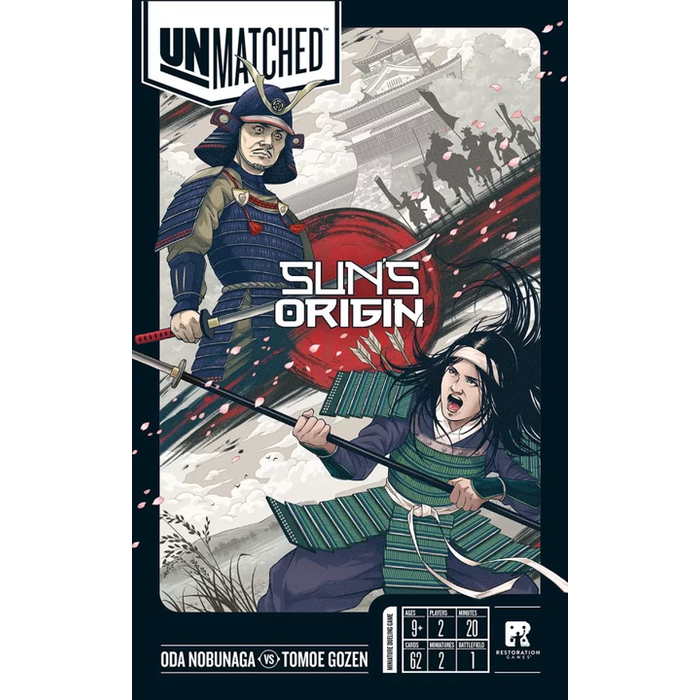 Restoration Games Unmatched: Sun's Origin