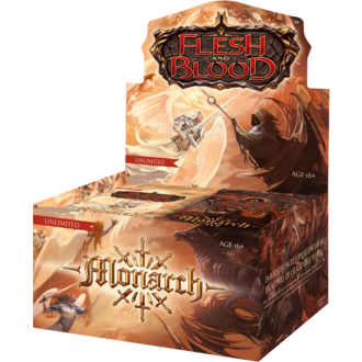 Legend Story Studios Flesh and Blood: Monarch Unlimited Booster Box Legend Story Studios Flesh and Blood: Monarch Unlimited Booster Box