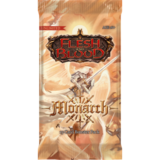 Legend Story Studios Flesh and Blood: Monarch Unlimited Booster Pack Legend Story Studios Flesh and Blood: Monarch Unlimited Booster Pack